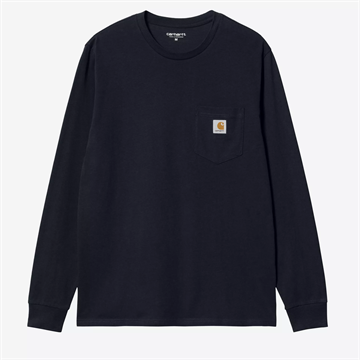 Carhartt T-shirt Pocket l/s Dark Navy